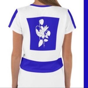Floral Graphic Print Crop Top